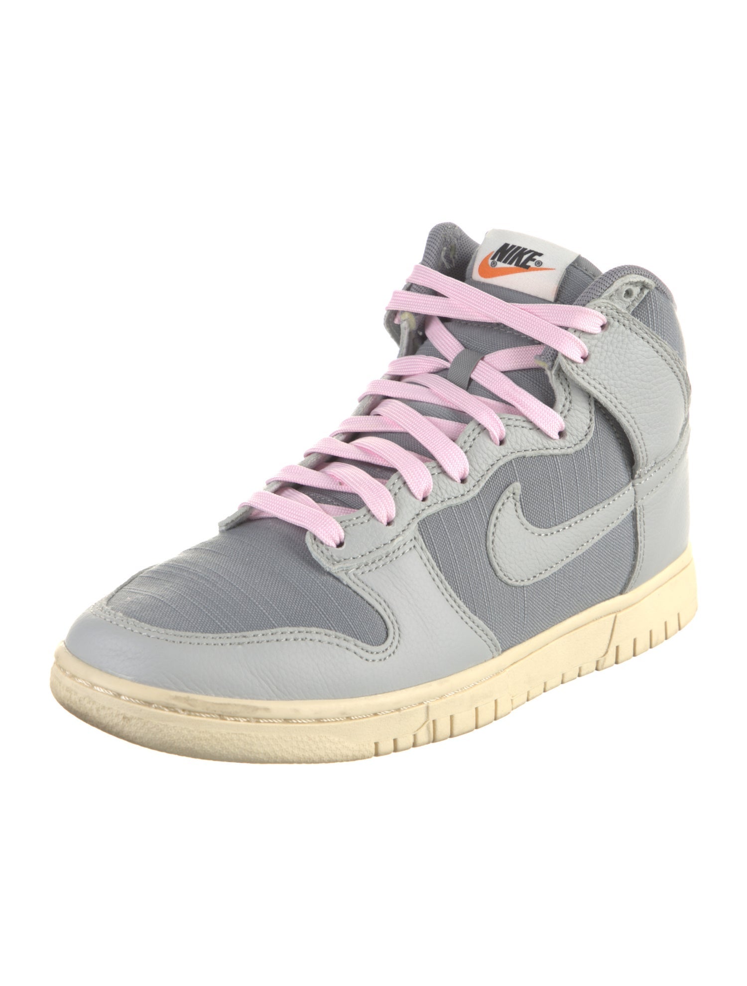 Nike Canvas Leather Trim Embellishment Sneakers